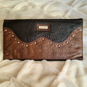 MICHE medium tri-fold purse shell